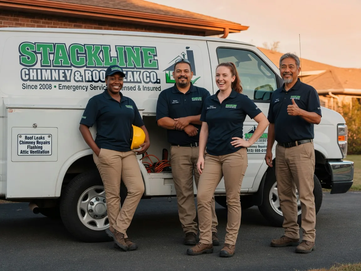Chimney flashing repair company in Kincaid, IL